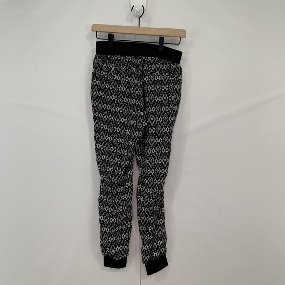 Sabine Black White Joggers - Picture 2 of 5